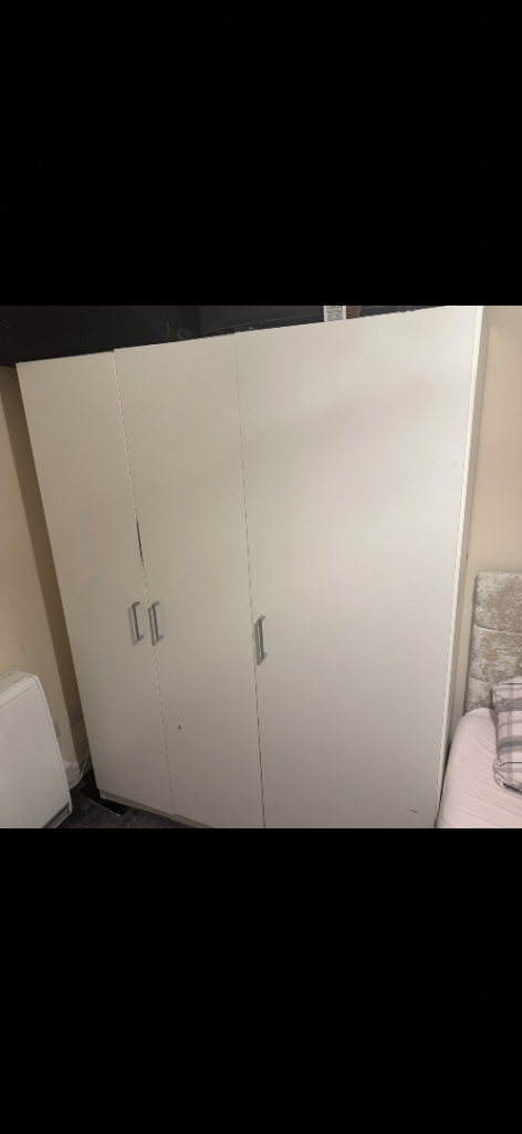 Ikea white wardrobe 