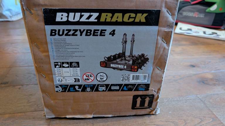 BUZZ RACK Buzzy Bee 4 Bike Wheel Support Rack BRP324