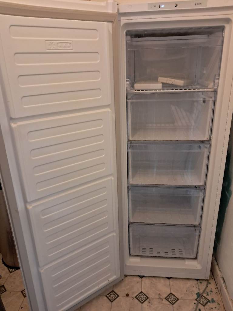 Beko Freestanding Freezer - White, Good Condition