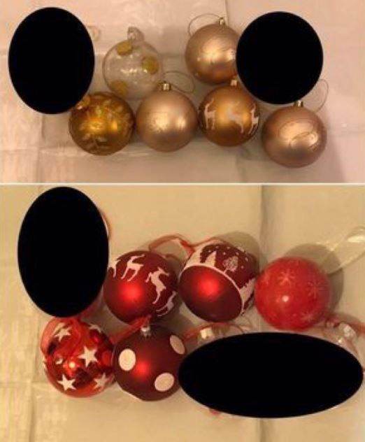 Christmas baubles