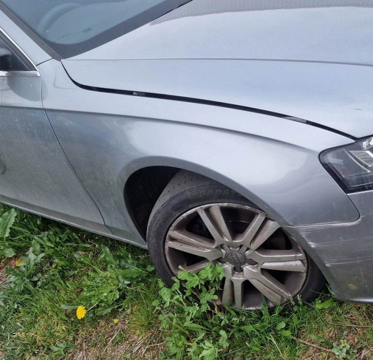 Audi A4 Estate Right Side Front Wing Grey 2008