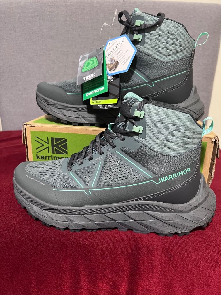 New Karrimor Dalby Mid Weathertite Trekking Boots UK 6.5