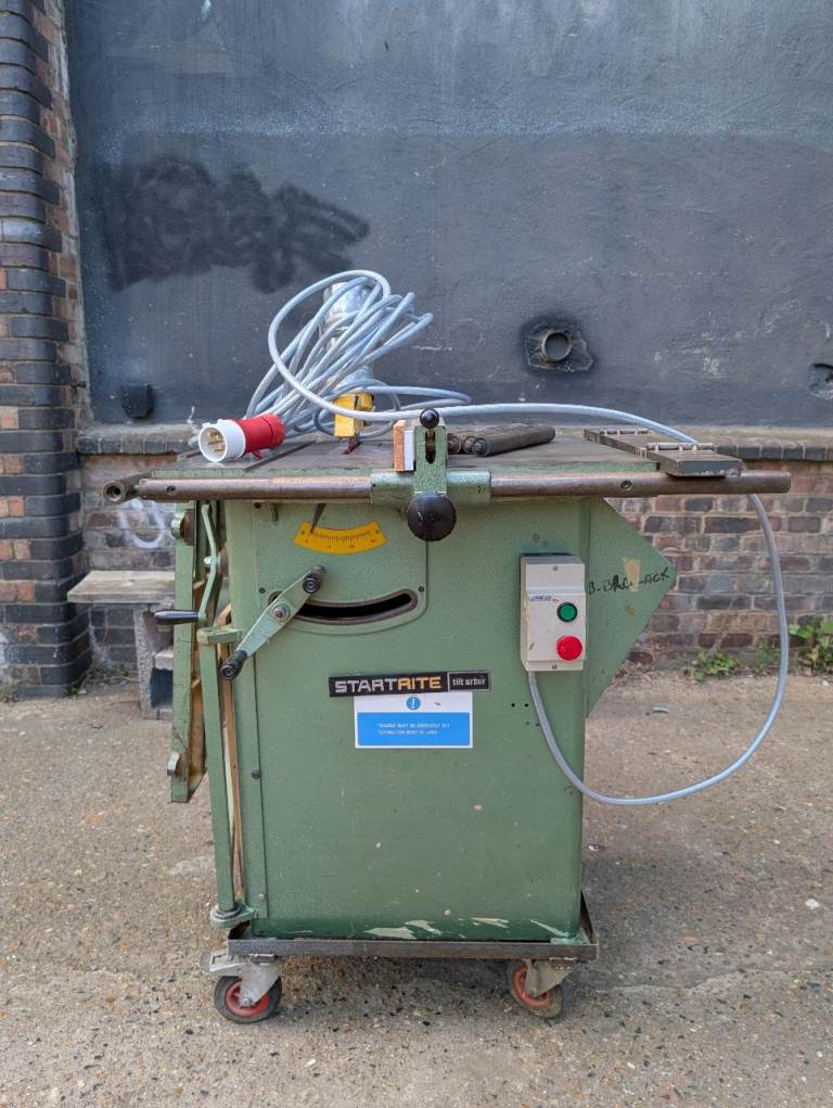 Startrite 3-Phase Table Saw with Long Power Cable