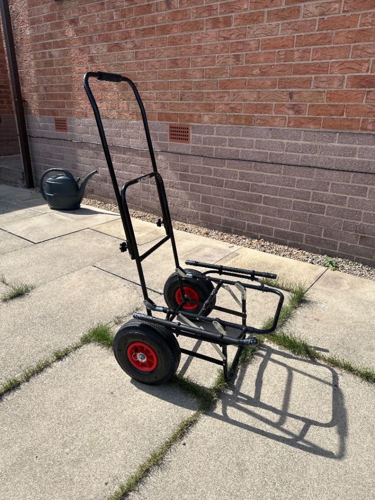 Black Folding Hand Trolley - Good Condition