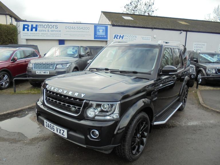 2016 Land Rover Discovery 3.0 SDV6 Landmark 5dr Auto 2016 66REG Black Side steps  ESTATE Diesel A...