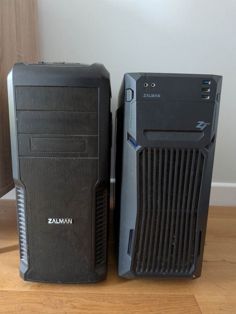 2 empty PC cases - free