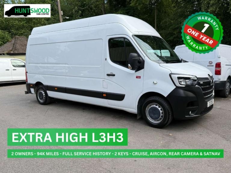 2021 Renault Master DCi 145 3T5 H3 Comfort Van PANEL VAN Diesel Manual