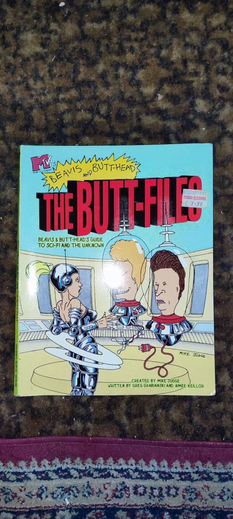 Vintage Beavis and Butthead Books x3