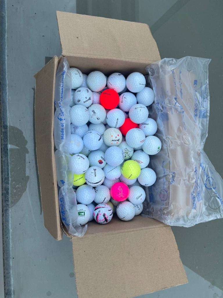 102 golf balls