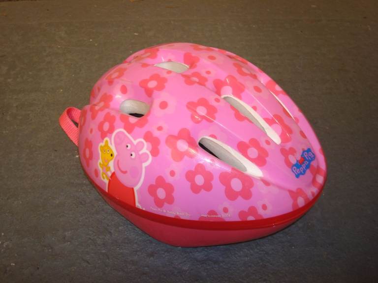 Peppa Pig Kids Bike Helmet – Pink, Good Condition