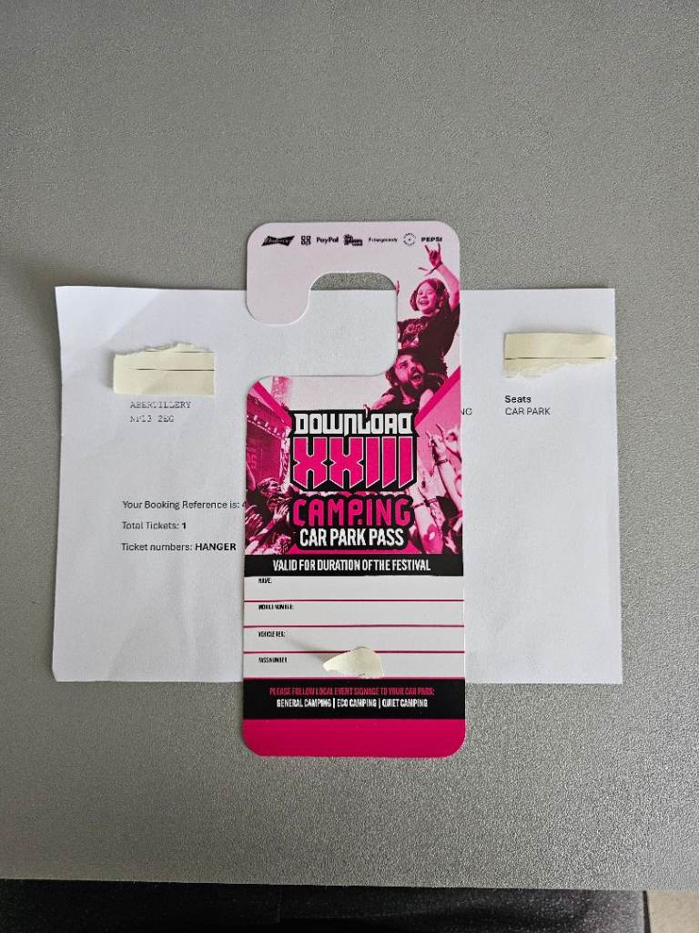 Download 2026 car park pass