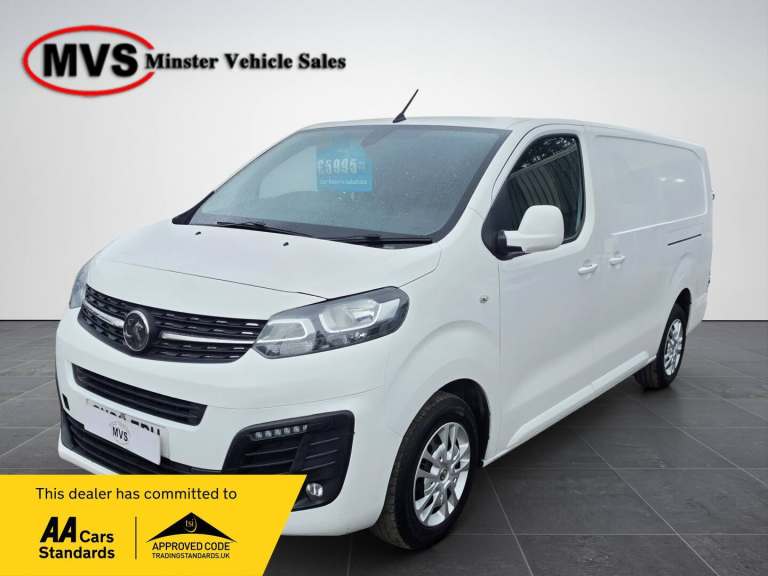 2020 Vauxhall Vivaro 2900 1.5d 100PS Sportive H1 Van PANEL VAN Diesel Manual