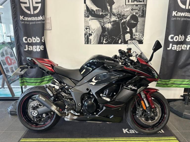 KAWASAKI NINJA 1000 SX PERFORMANCE-SCORPION RED POWER- FRAME SLIDERS
