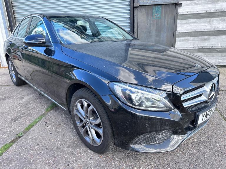 2019 19 REG MERCEDES C-CLASS C200 SPORT 1.6 AUTO DIESEL RWD DAMAGED SALVAGE