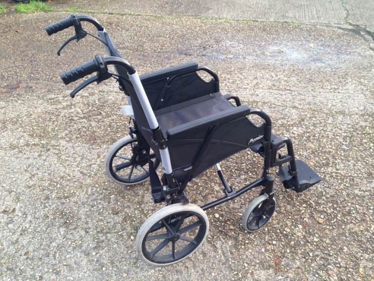 image for Breezy Moonlite attendant Light-weight propelled wheelchair 