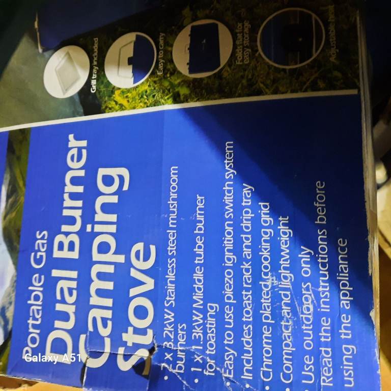 Dual Burner Camping Stove