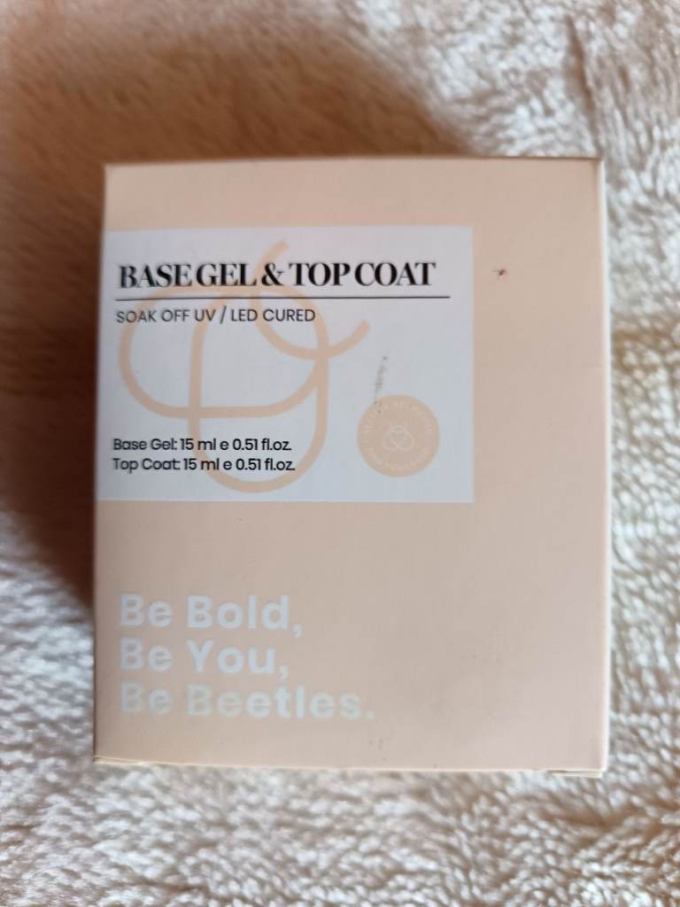 Beetles Base Gel & Top Coat Set – New, Unused