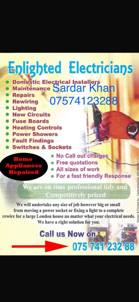 Electricians: All around London 