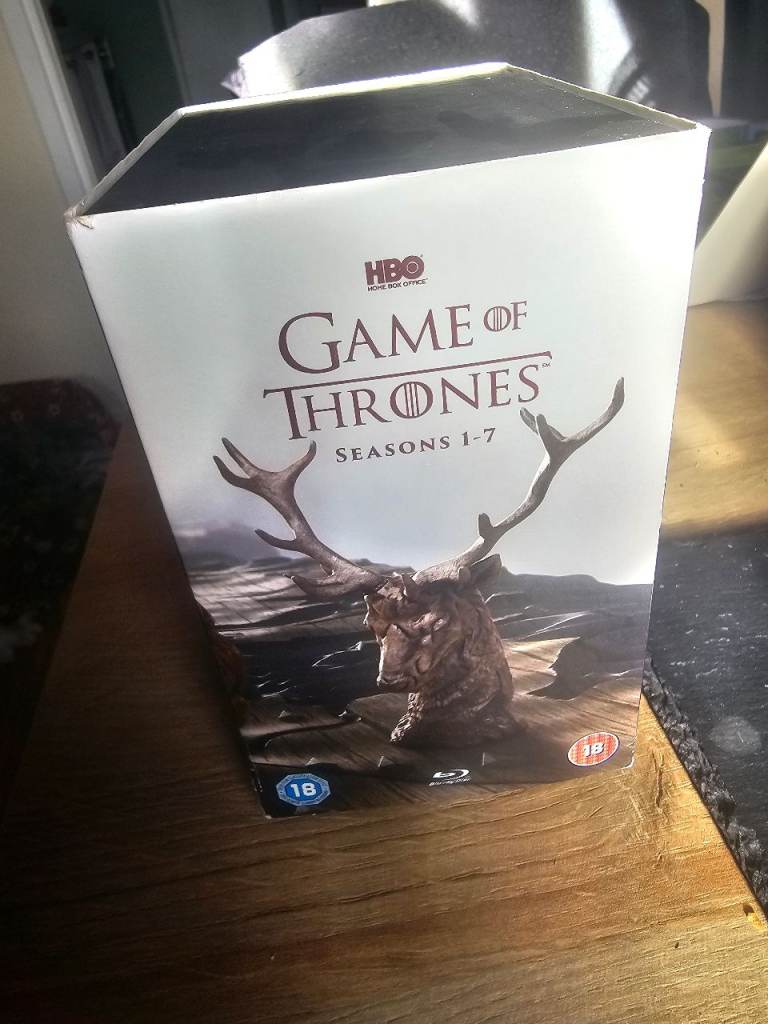 Game of Thrones Seasons 1–7 Blu-ray Box Set (Complete)