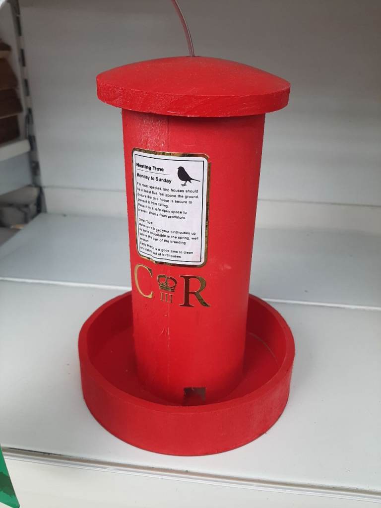 Post Box Bird Feeder