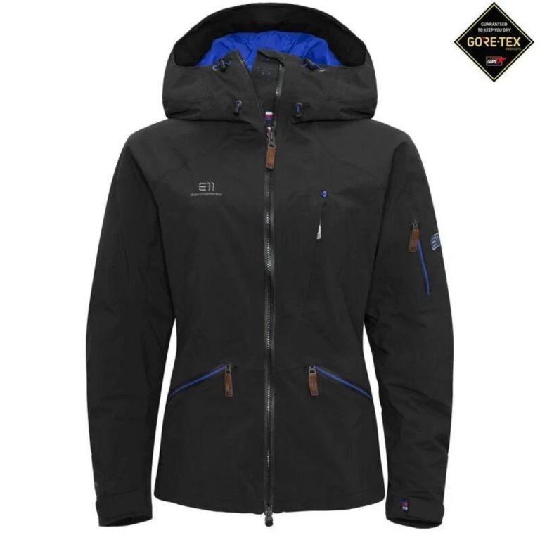 WOMENS STATE OF ELEVENATE ZERMATT BLACK SKI SNOWBOARD WATERPROOF JACKET LRG RRP-£560