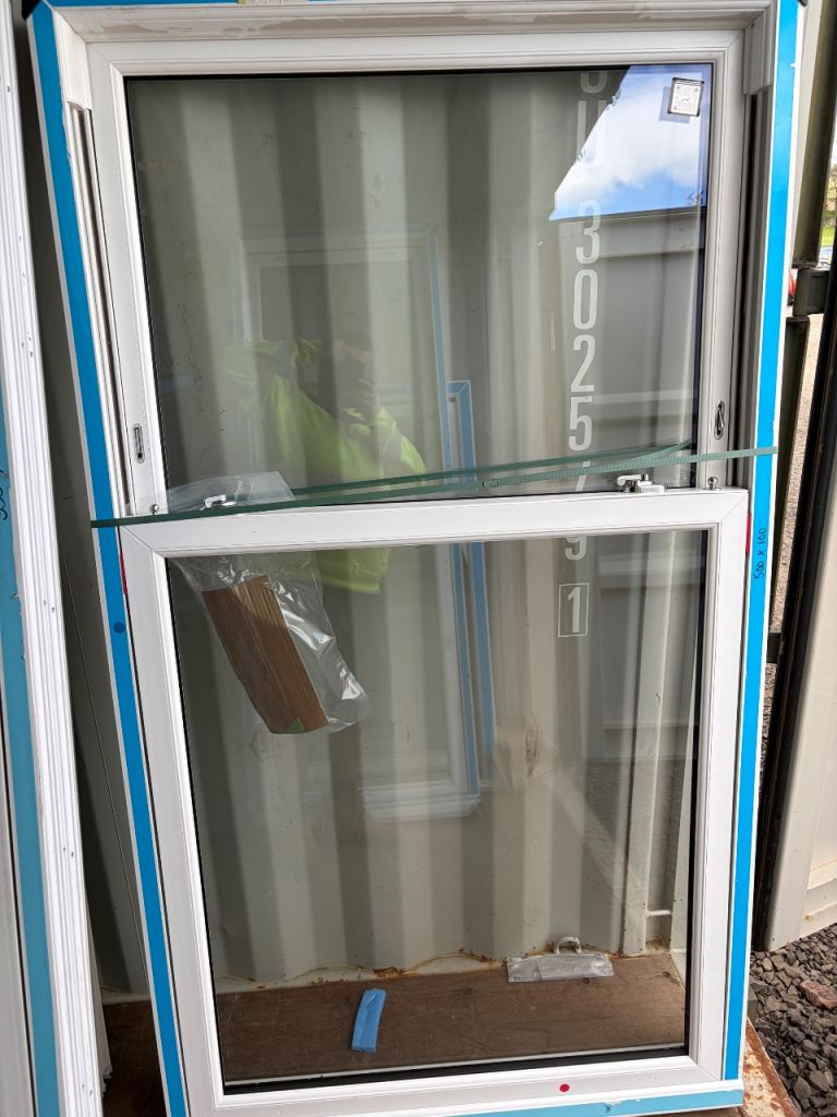 Windows double glazed sash and case 