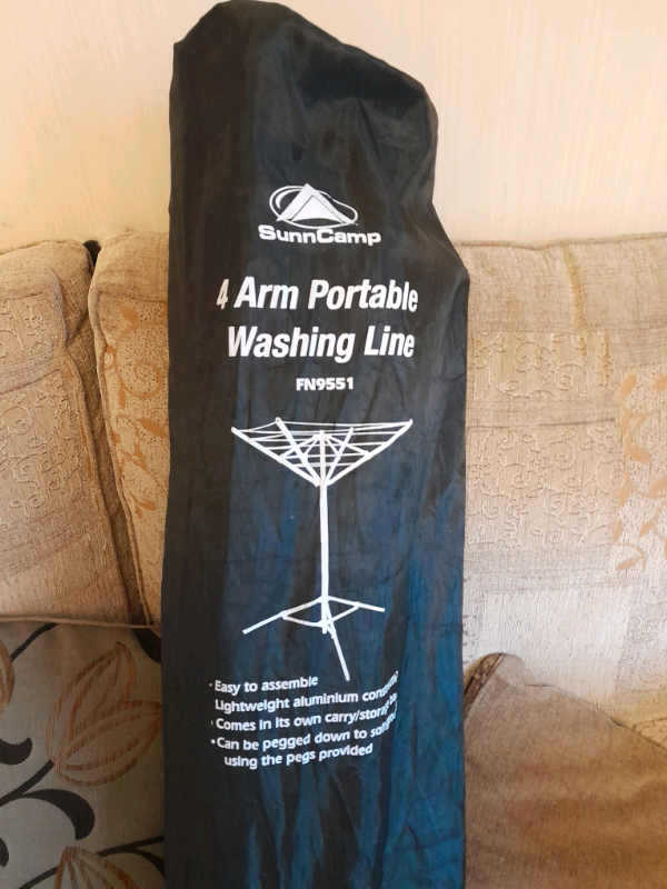 Portable washing line