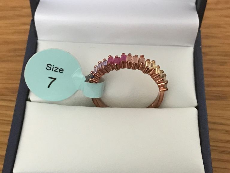Olivia & Jackson  new lovely sterling silver ring in gift  box 