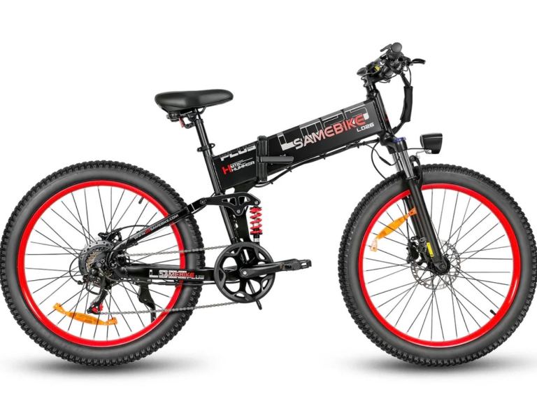 LO26 Plus Powerful 26" Fat Tire Foldable Ebike