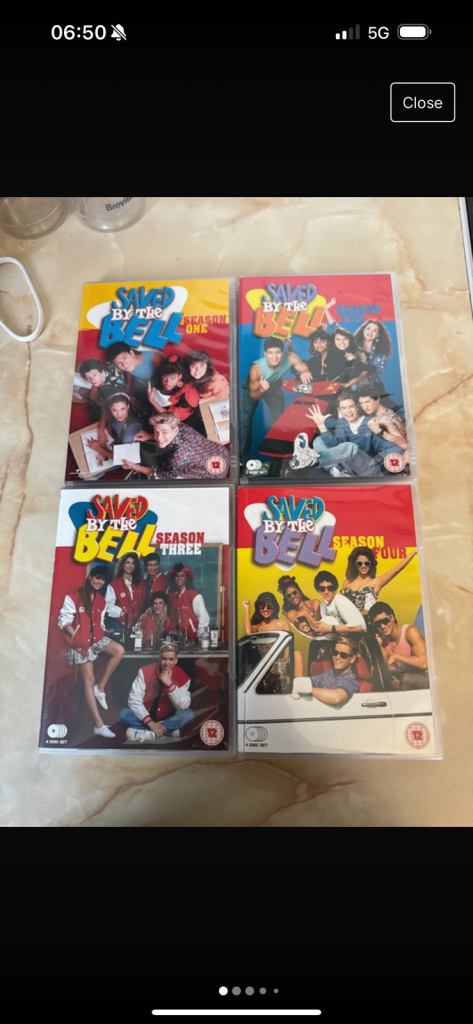 image for Saved by the bell dvd box set
