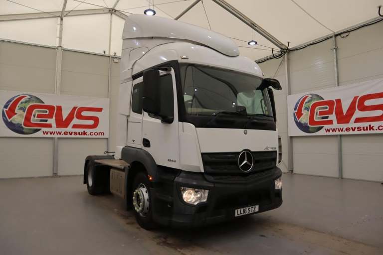 2016 (16 PLATE) Mercedes Benz ACTROS 1843 4x2 Euro 6 Tractor Units