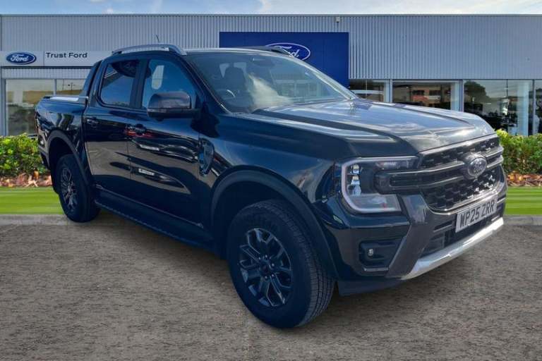 2025 Ford Ranger Wildtrak AUTO 2.0 EcoBlue 205ps 4x4 Double Cab Pick Up Automatic Pick-Up Diesel ...
