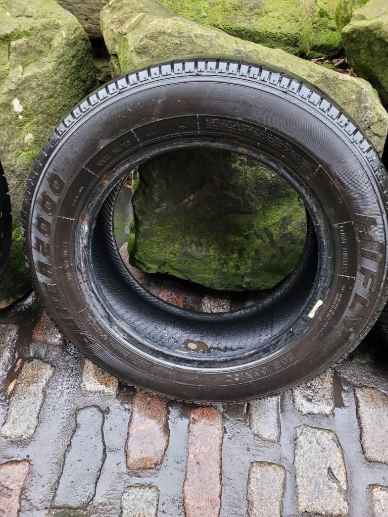 4 good van tyres size 205 65 16c with good tread 