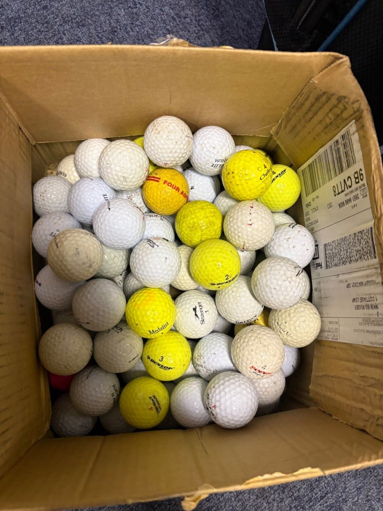 80 mixed brand golf balls. Will do smaller lots