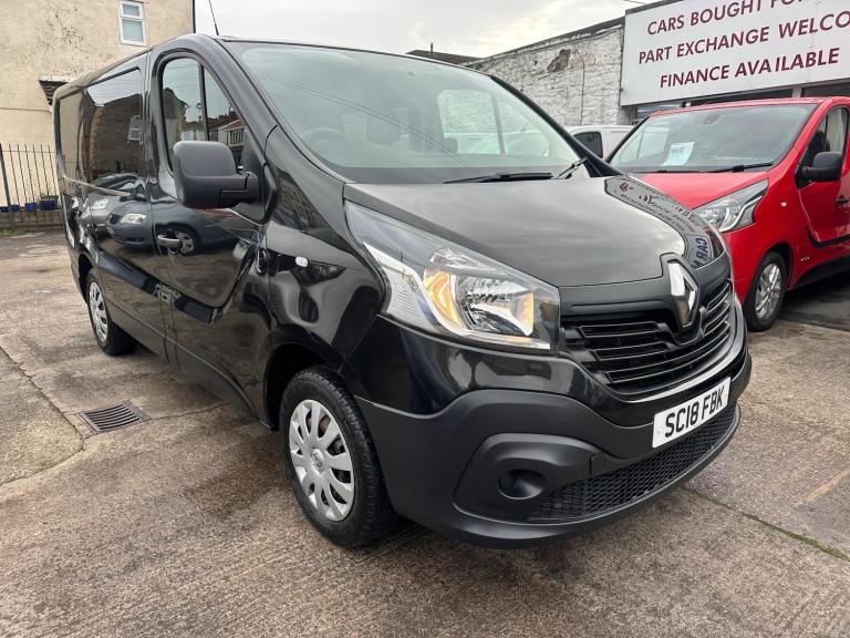 2018 Renault Trafic 1.6 dCi 27 Business+ SWB Standard Roof Euro 6 5dr PANEL VAN Diesel Manual