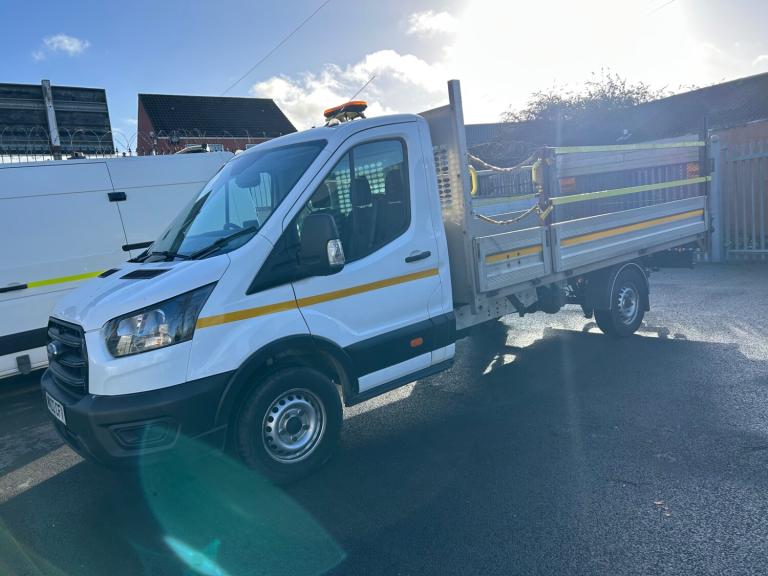 2022 Ford Transit 350 L4 13FT ALLOY DROPSIDE IDEAL SCAFFOLDING TRUCK EURO 6 Dropside Diesel Manual