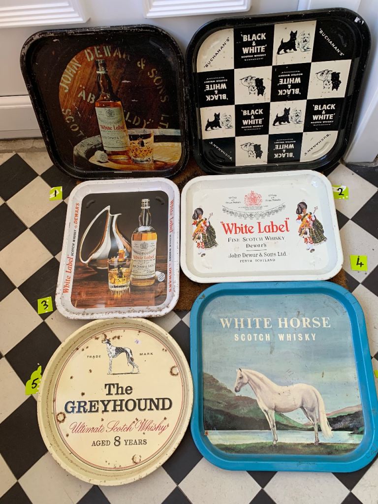 Collectors Advertising Trays 