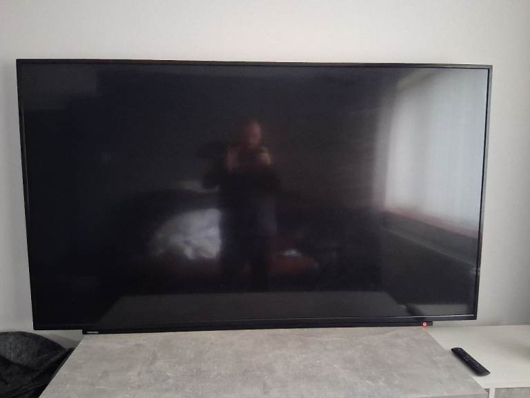 65in with heavy duty wall bracket 