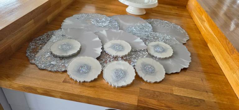 6 coasters 6 placemats