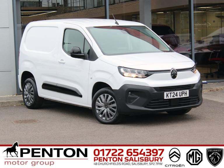 2024 Citroen Berlingo 1.5 BlueHDi 100ps Van Driver PANEL VAN DIESEL Manual