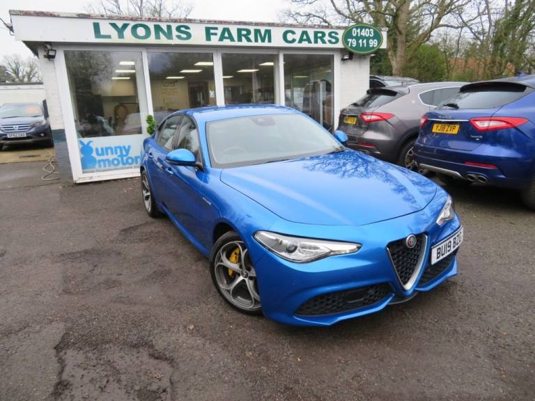 2019 19 ALFA ROMEO GIULIA 2.0T VELOCE SALOON 4DR PETROL AUTOMATIC EURO 6 (S/S) (