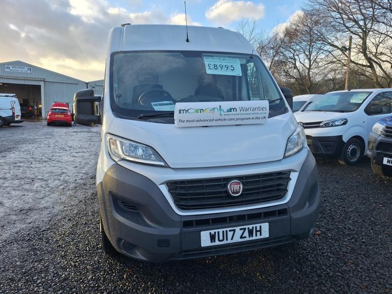 FIAT DUCATO 2.0 Ducato Van 35 Mh2 2.0 Multijet Ii 115hp MWB L2 EX BT White Manu