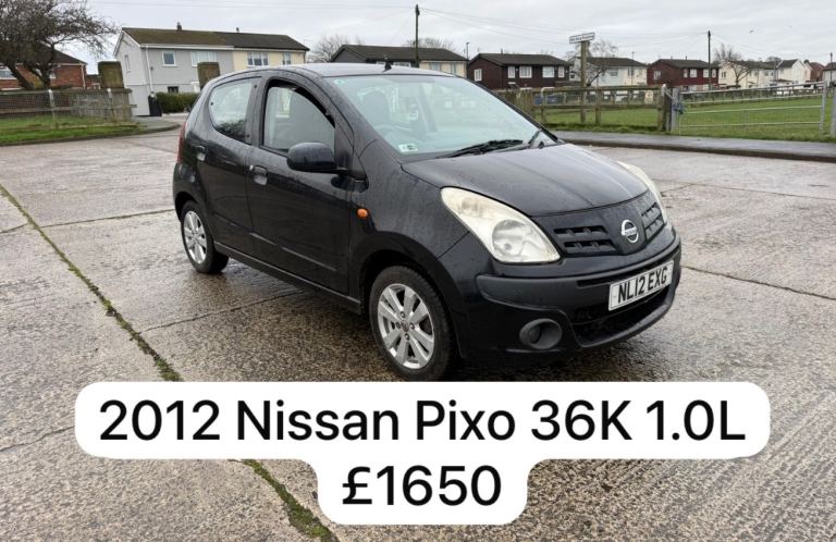 Nissan Pixo 2012 37K 1.0L £20 Tax Luxury Model 11 Months MOT