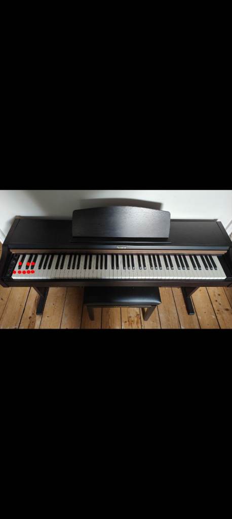 Roland Digital Piano HP101e READ DESCRIPTION 