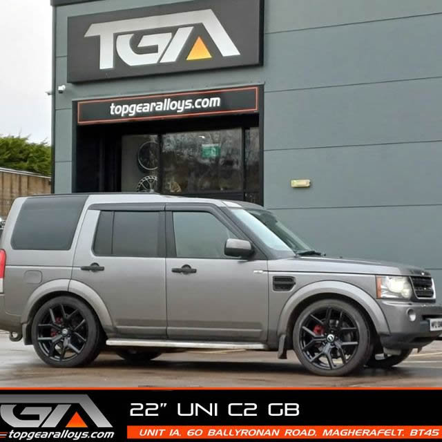 22inch UNI C2 STYLE Alloy Wheels & Tyres