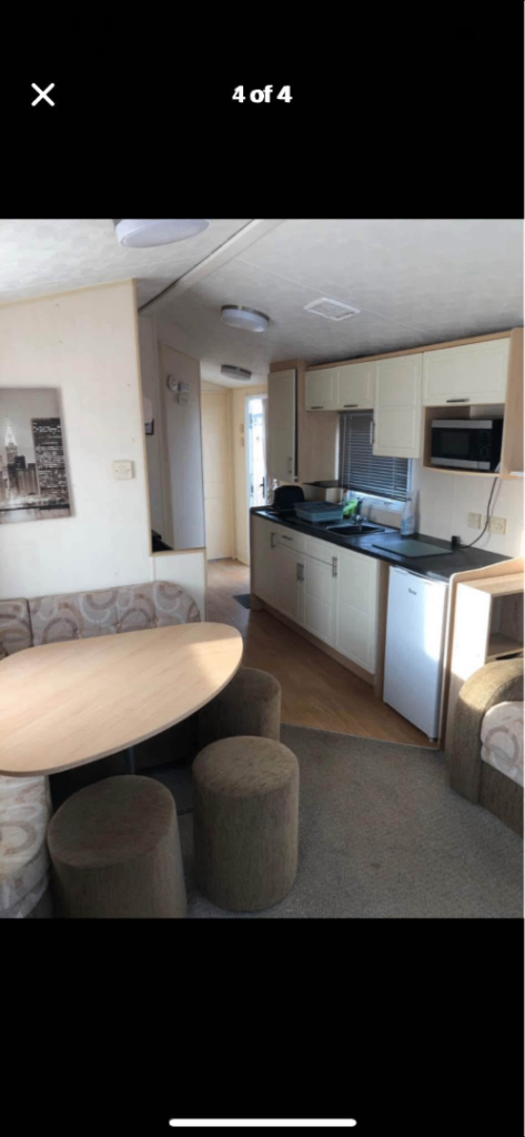 Two bedroom static mobile home