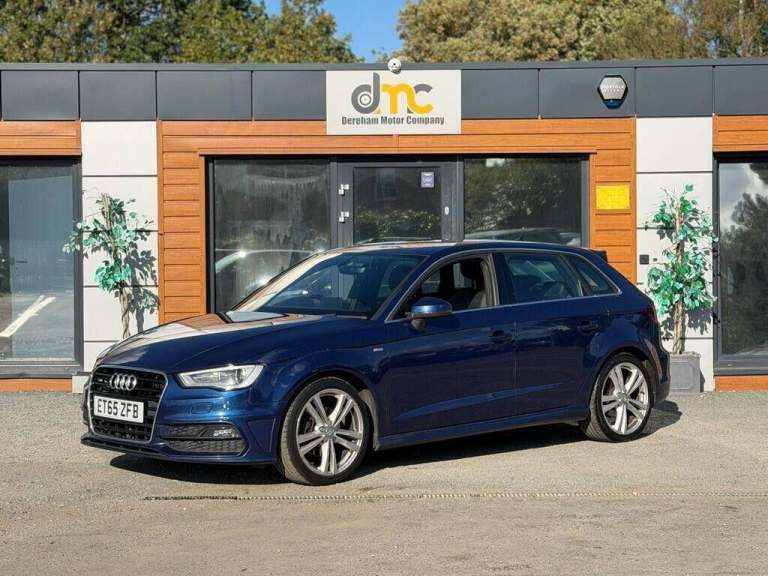 2016 Audi A3 1.6 TDI S line Sportback Euro 6 (s/s) 5dr (Nav) HATCHBACK Diesel Manual