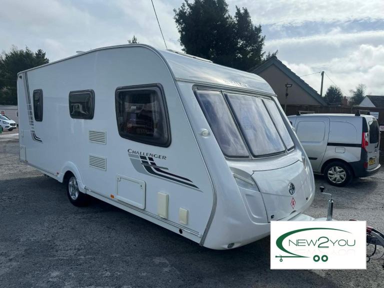2008 Swift Challenger 540 4 Berth FIXED BED Caravan - STOCK H048