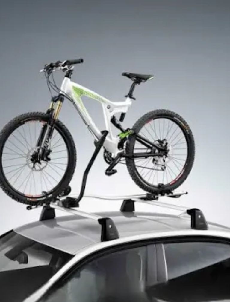 BMW roof rack and bicycle rack