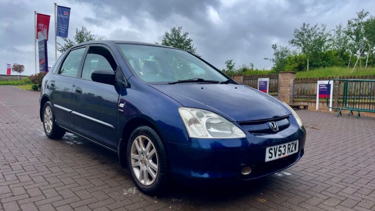 Automatic, Honda, CIVIC, Hatchback, 2003, Other, 1590 (cc), 5 doors